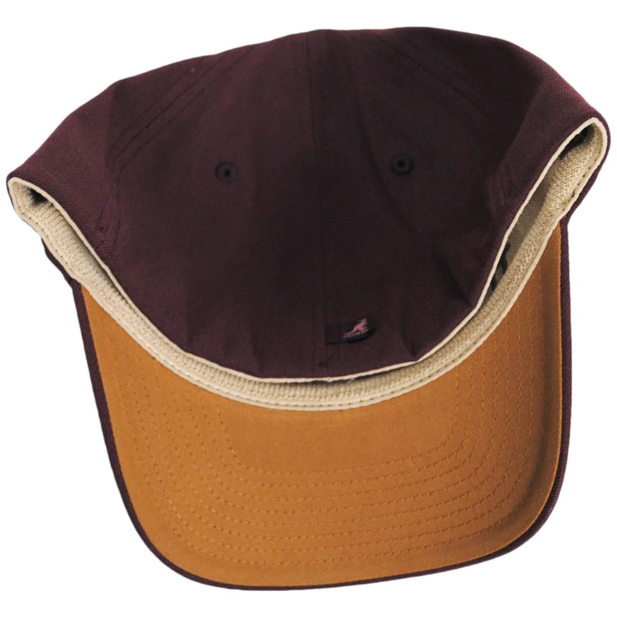 Leather Patch Flexfit Fitted Baseball Cap - Image 4