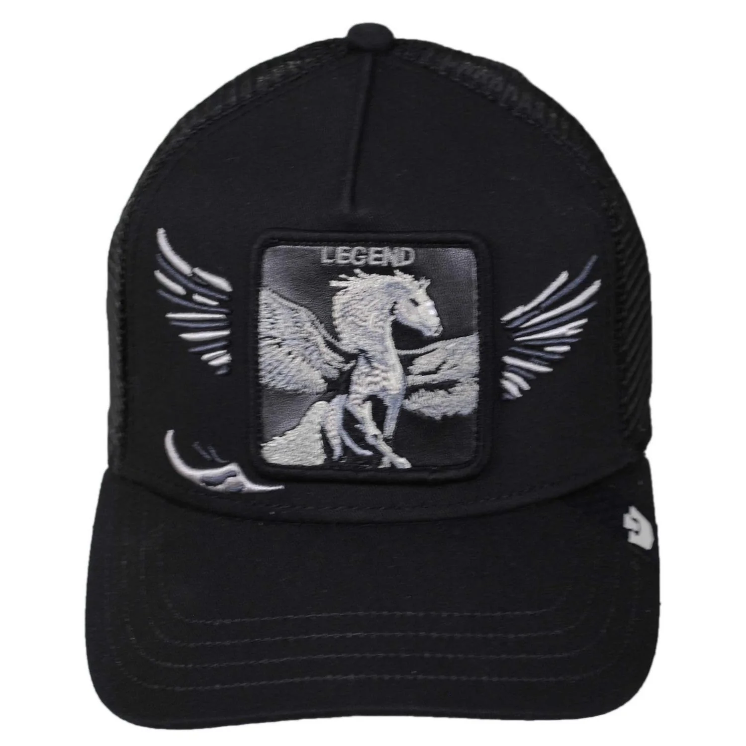 Legend 3D Wings Mesh Trucker Snapback Baseball Cap - Image 3