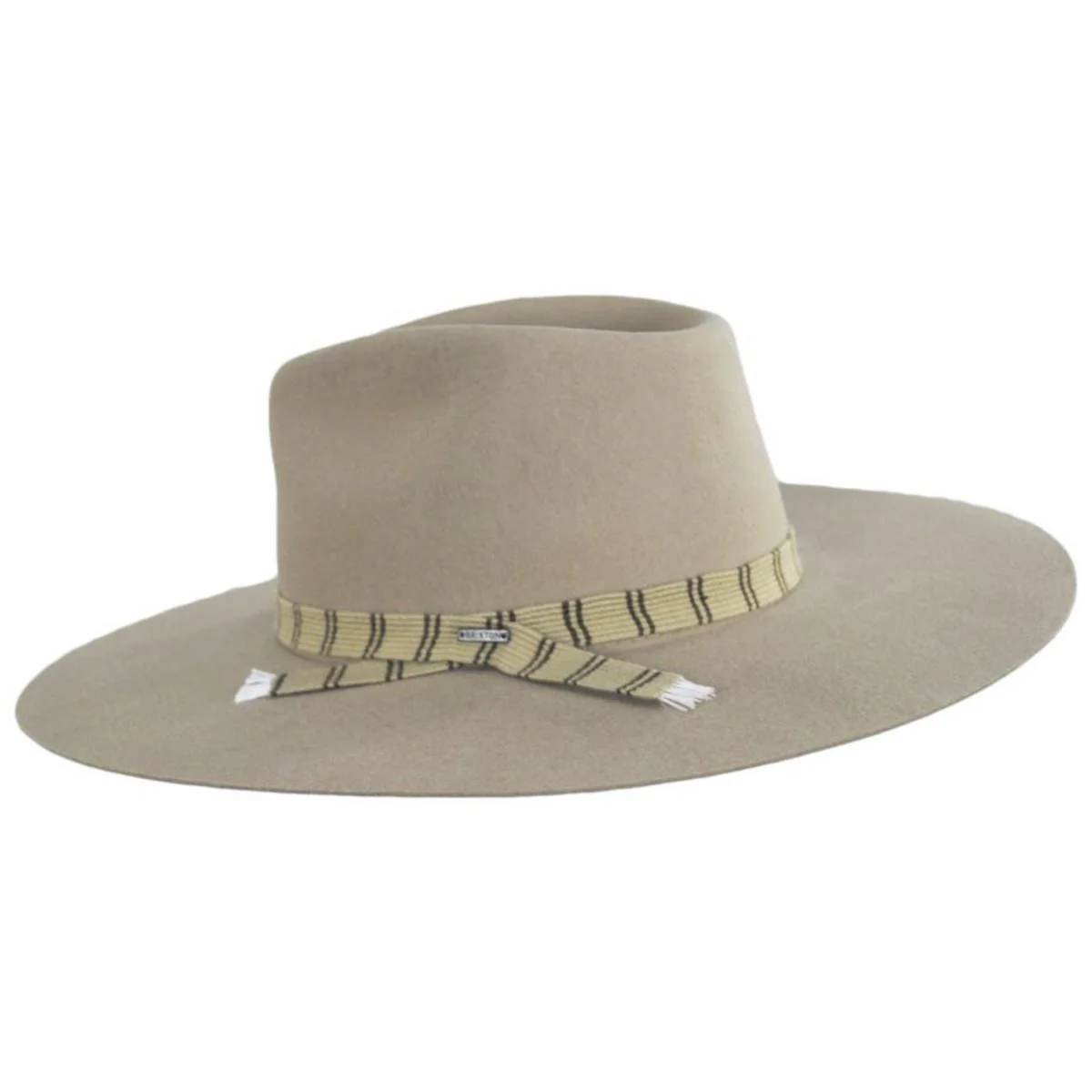 Leigh Wool Felt Wide Brim Fedora Hat - FINAL SALE - Image 9