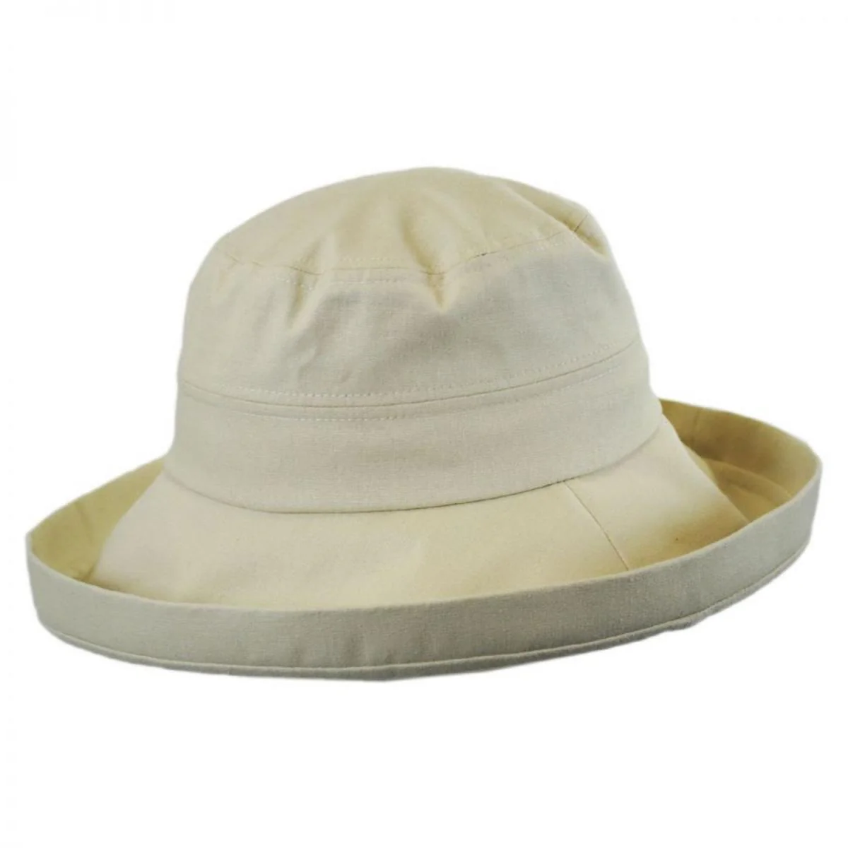 Lily Linen Breton Sun Hat - Image 3