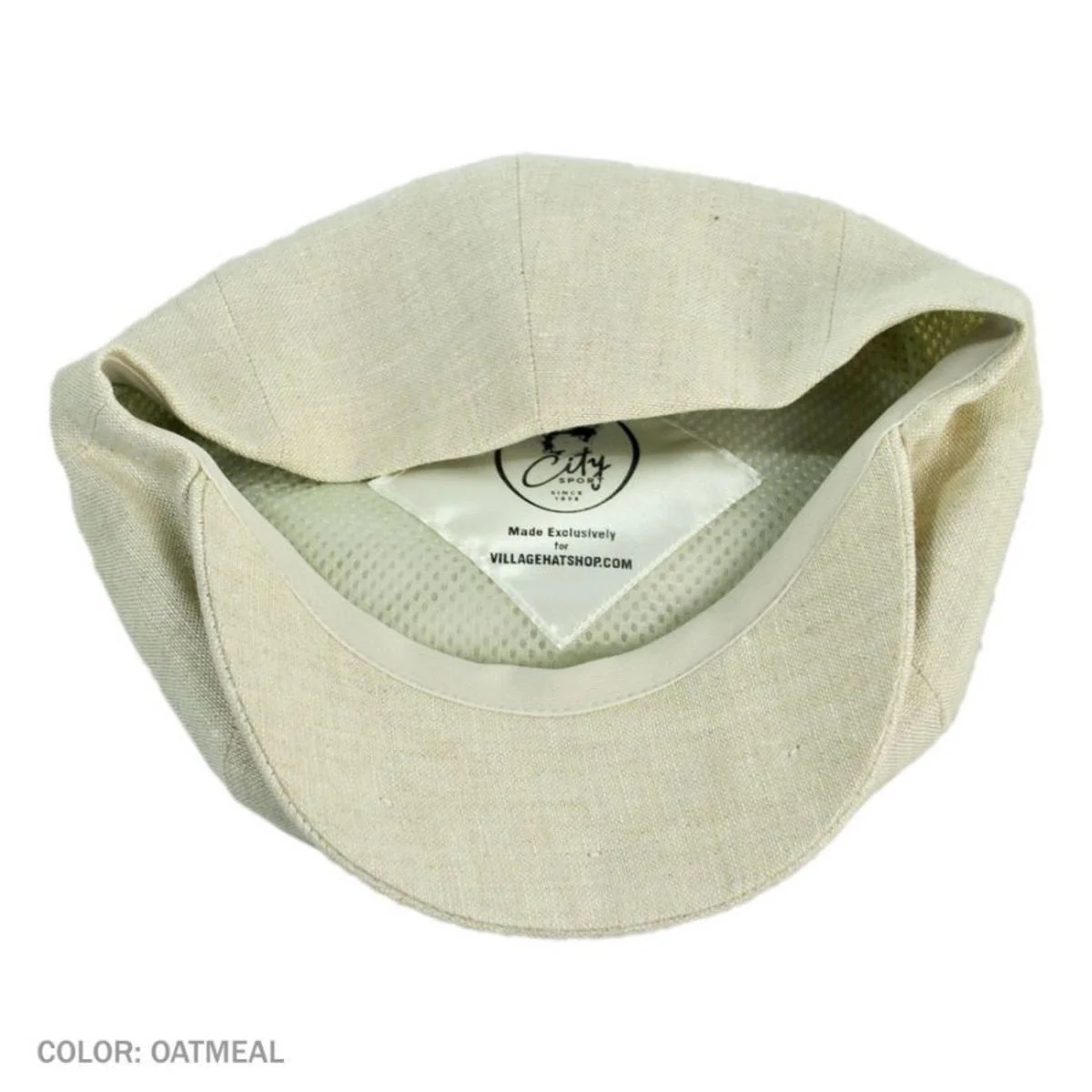 Linen Newsboy Cap - Image 4