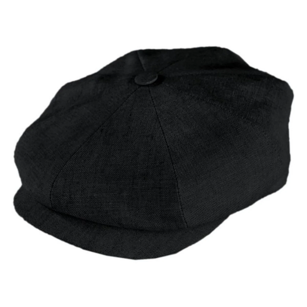 Linen Newsboy Cap - Image 5