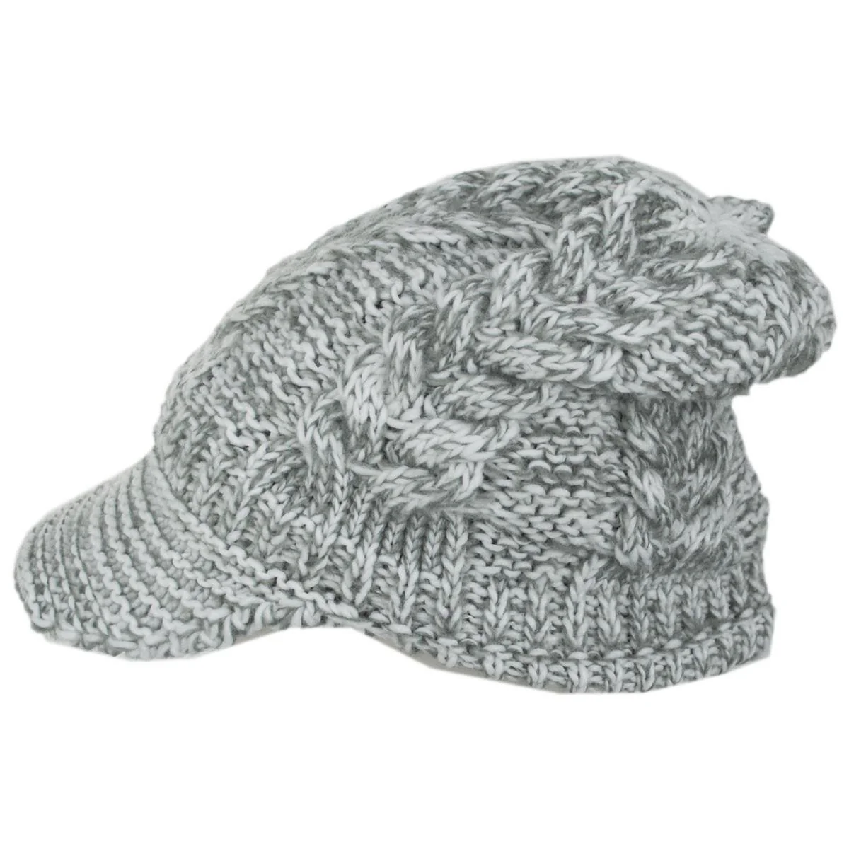 Lingyee Cable Knit Radar Cap - Image 3