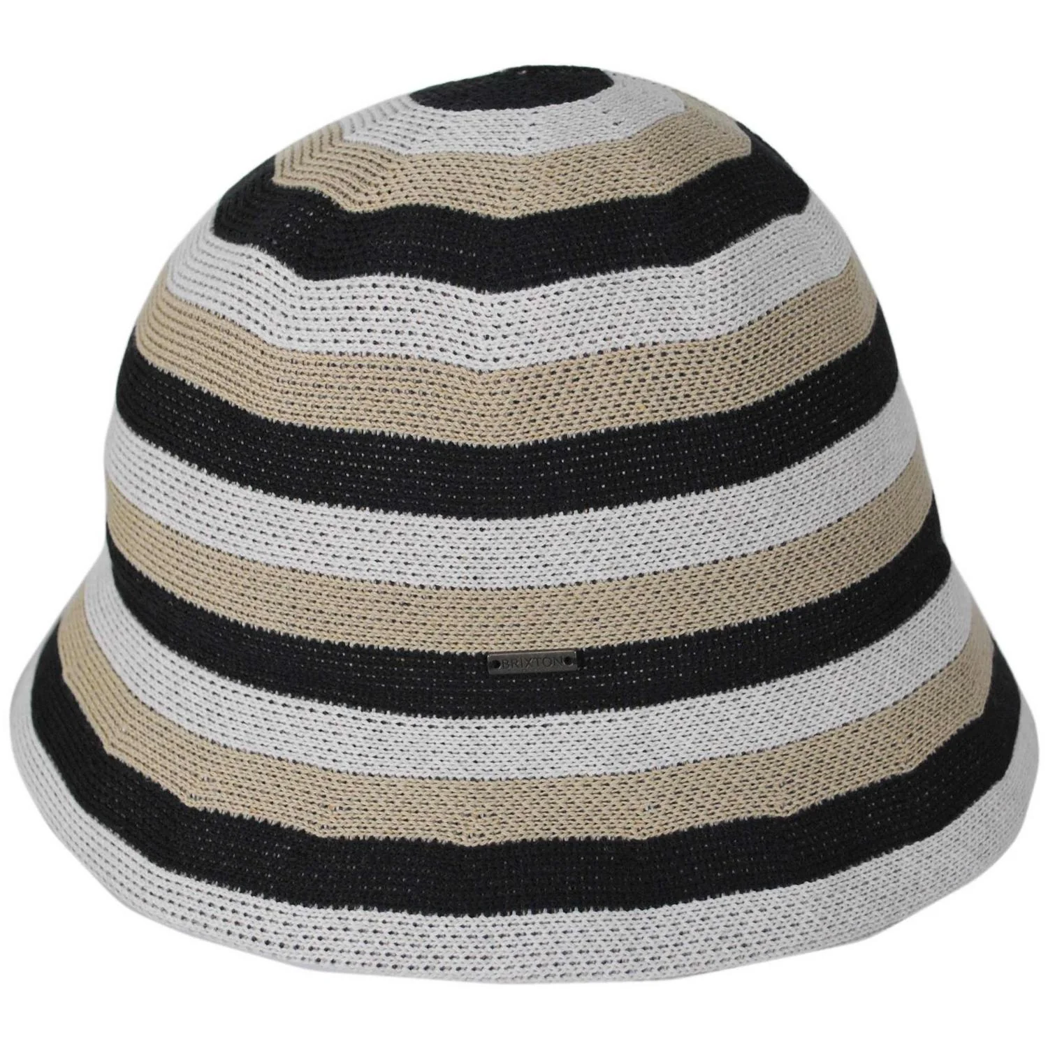 Lisboa Cotton Knit Stripe Bucket Hat - Image 5
