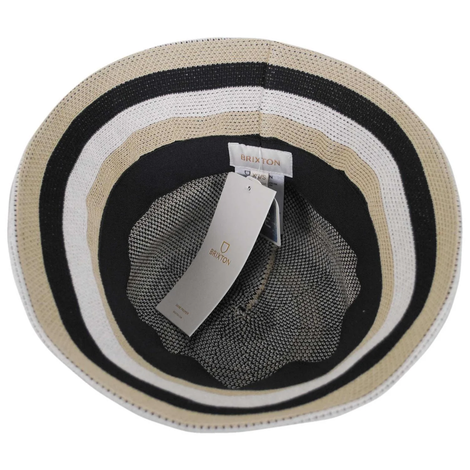 Lisboa Cotton Knit Stripe Bucket Hat - Image 6