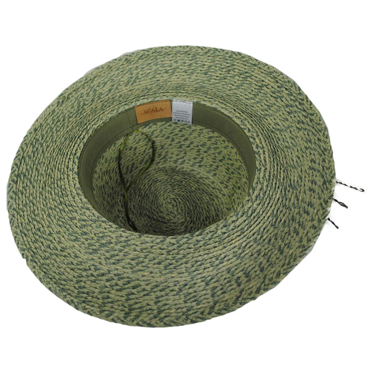 Llana Toyo Braid Straw Safari Fedora Hat - Image 12