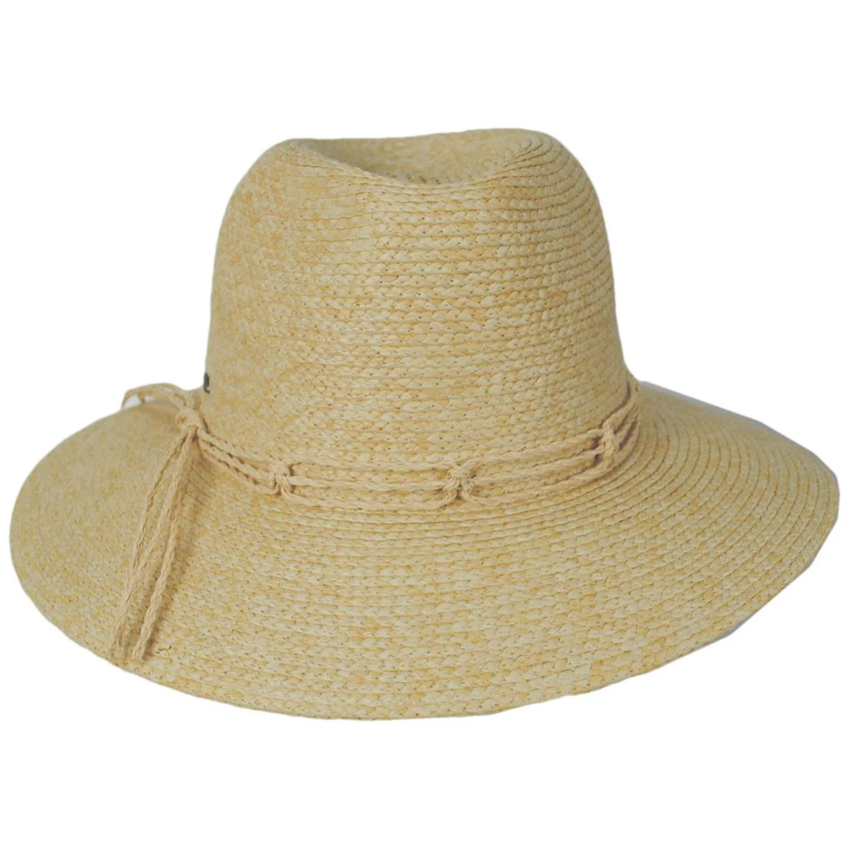 Llana Toyo Braid Straw Safari Fedora Hat - Image 6