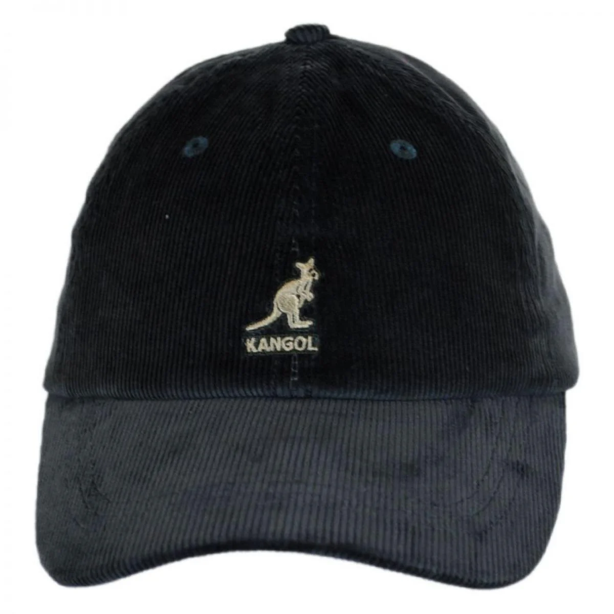 Logo Corduroy Strapback Baseball Cap Dad Hat - Image 10