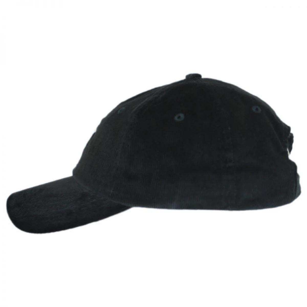 Logo Corduroy Strapback Baseball Cap Dad Hat - Image 11