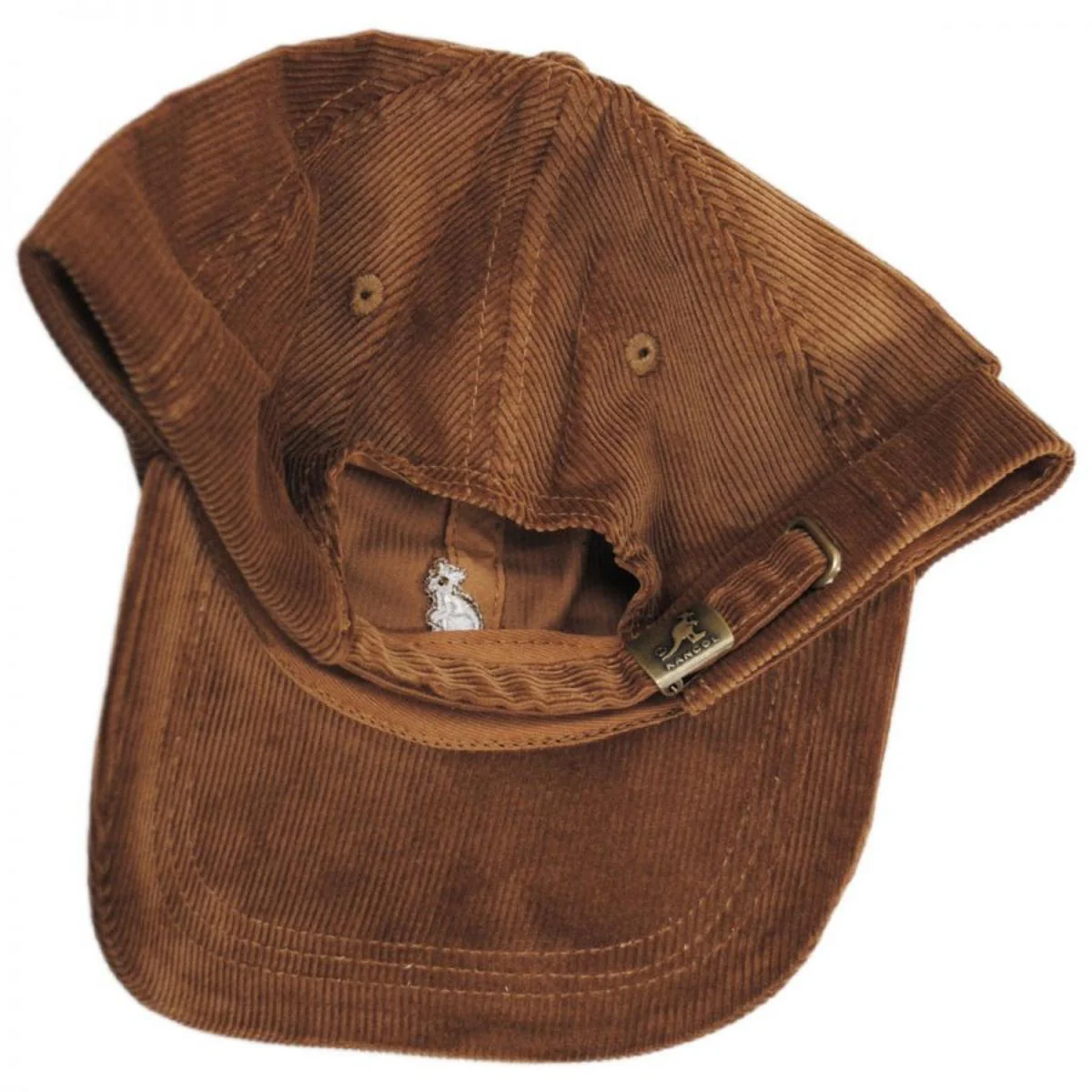 Logo Corduroy Strapback Baseball Cap Dad Hat - Image 20