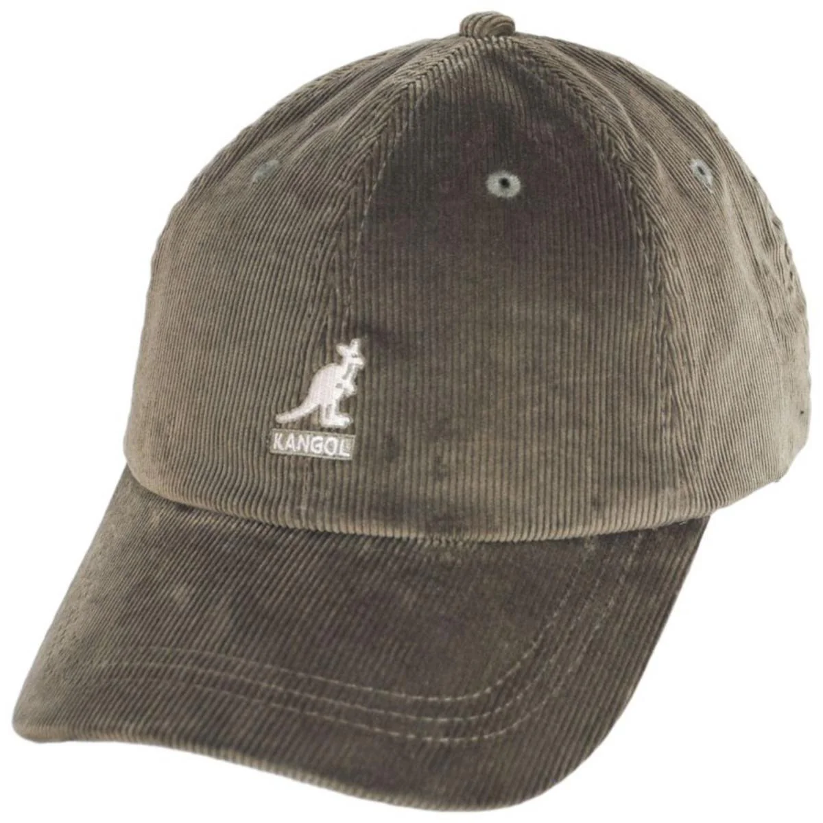Logo Corduroy Strapback Baseball Cap Dad Hat - Image 21