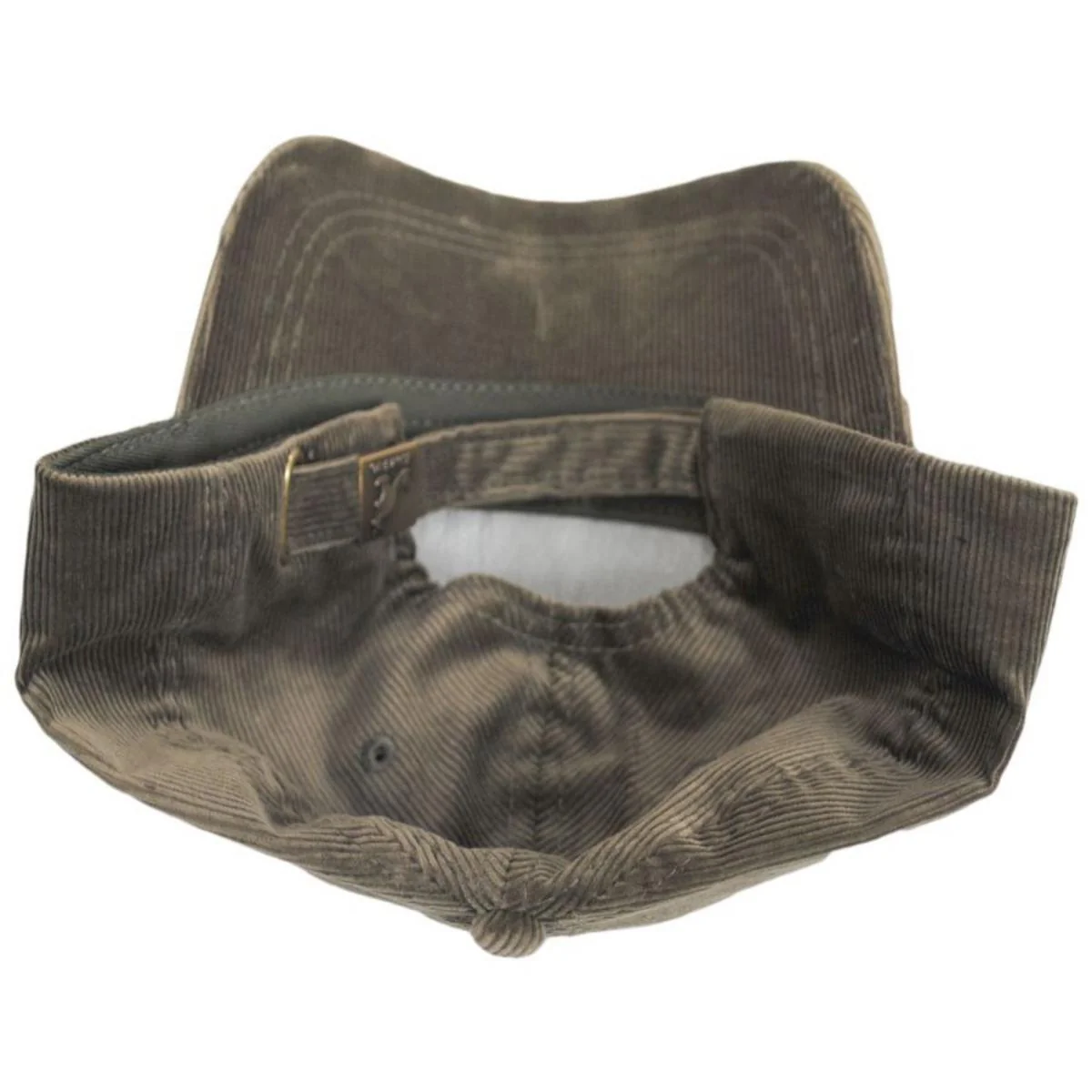 Logo Corduroy Strapback Baseball Cap Dad Hat - Image 24