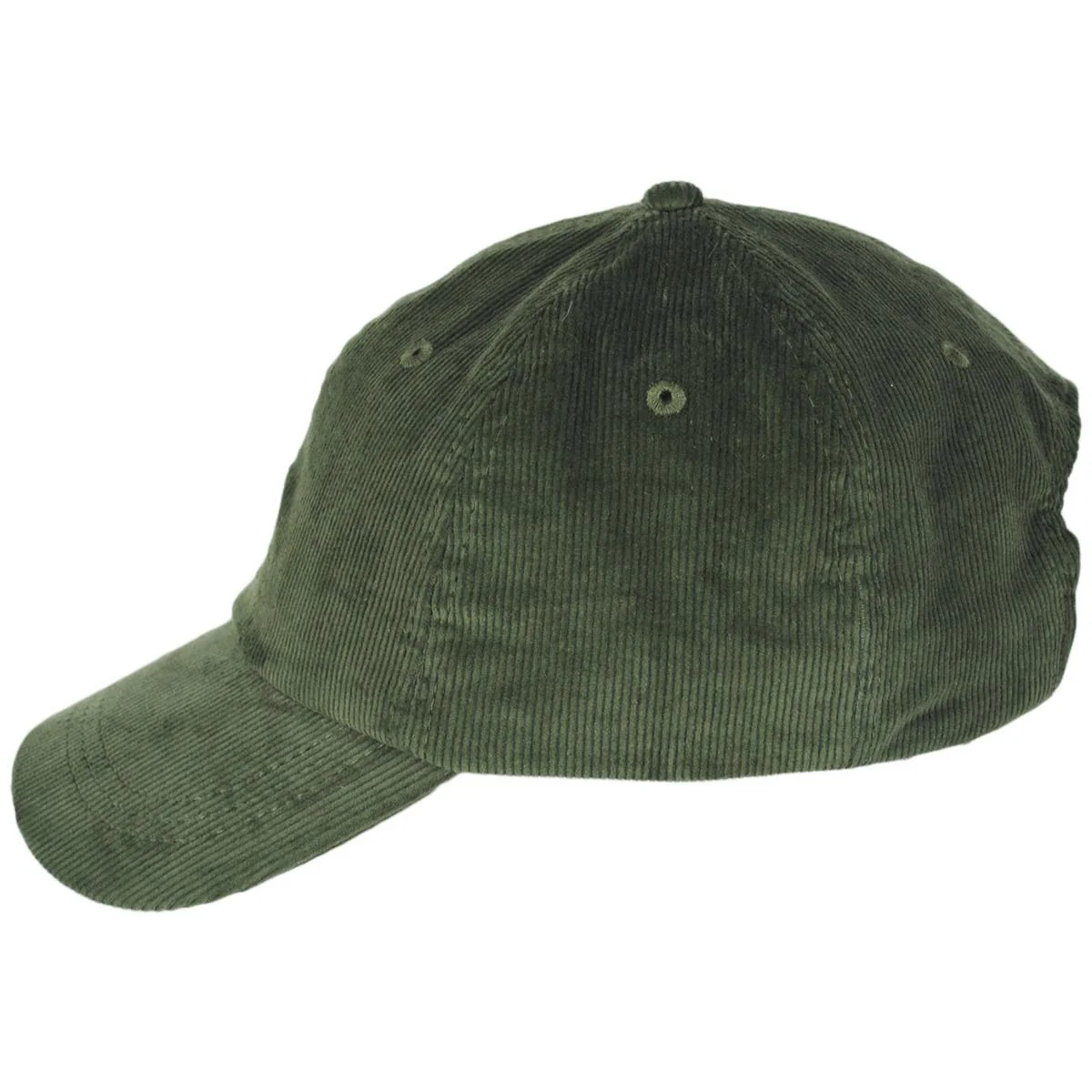 Logo Corduroy Strapback Baseball Cap Dad Hat - Image 27