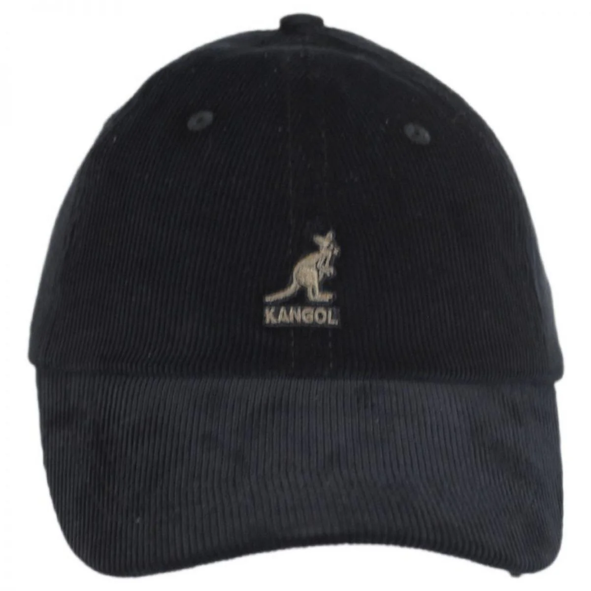 Logo Corduroy Strapback Baseball Cap Dad Hat - Image 6
