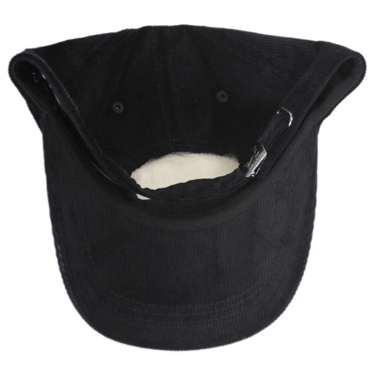 Logo Corduroy Strapback Baseball Cap Dad Hat - Image 8