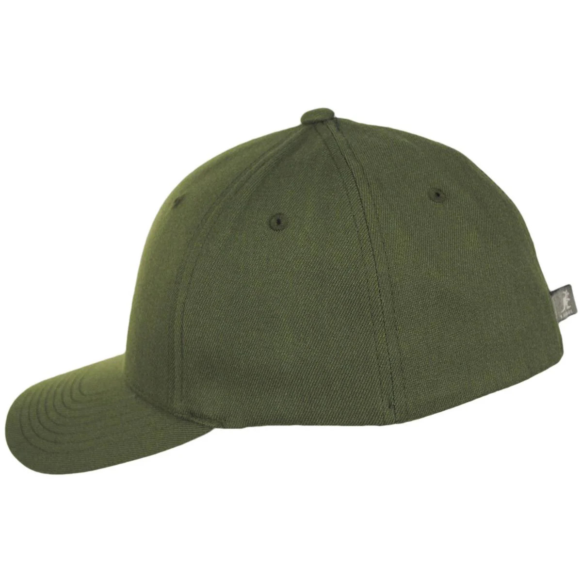 Logo Wool Flexfit Fitted Baseball Cap - Image 14