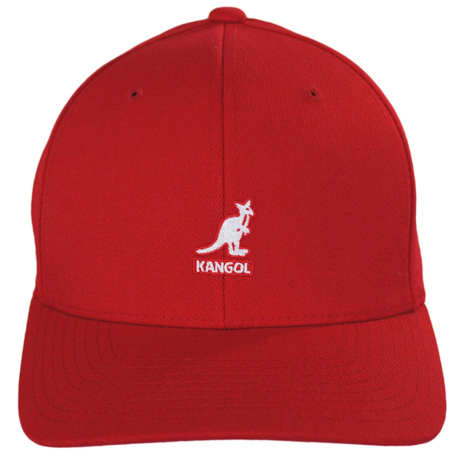 Logo Wool Flexfit Fitted Baseball Cap - Image 44