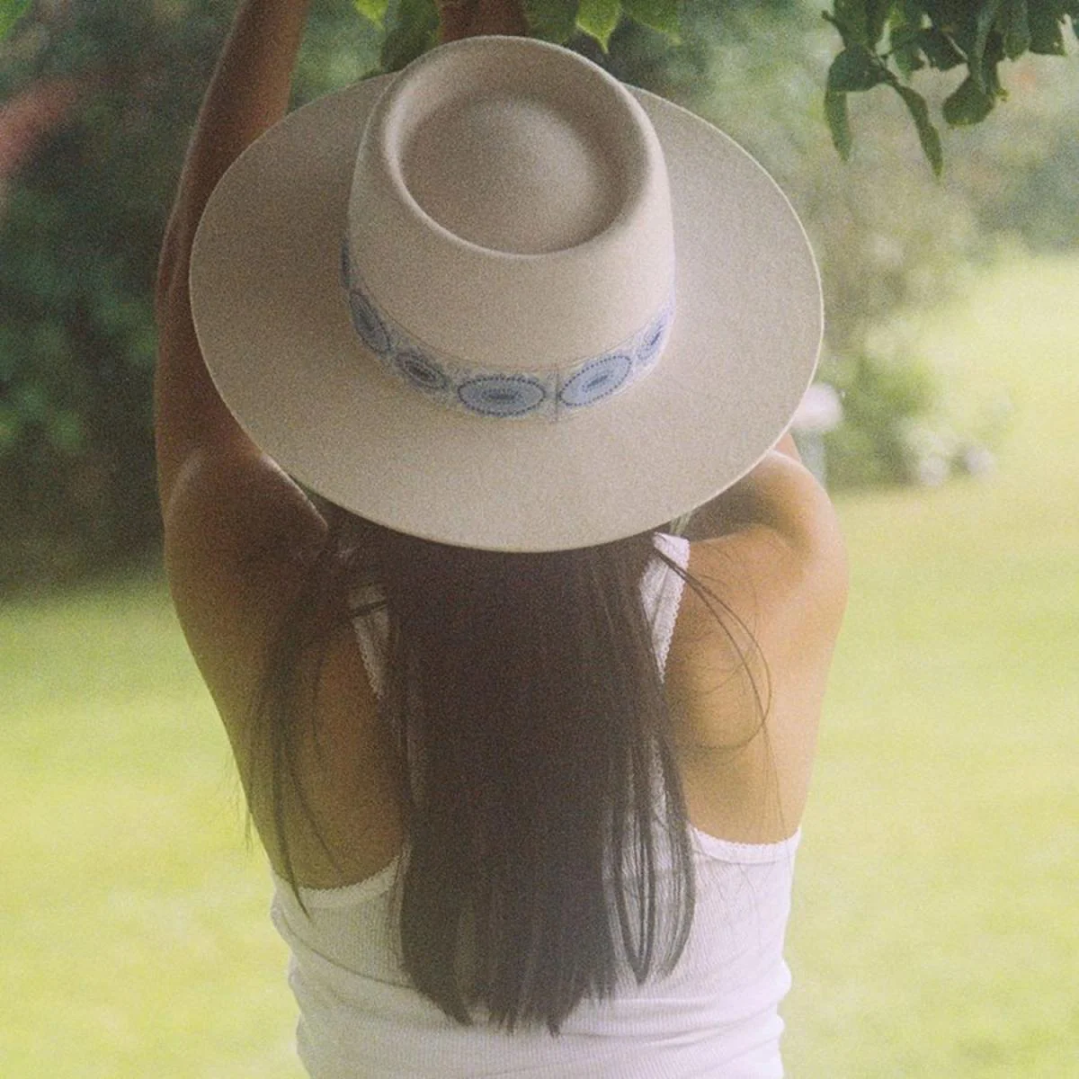 Lolita Wool Felt Boater Hat - FINAL SALE - Image 6