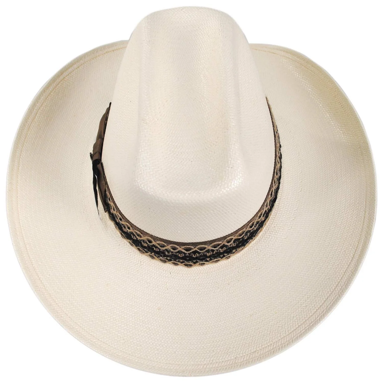 Lonetree Shantung Straw Western Hat - Image 4