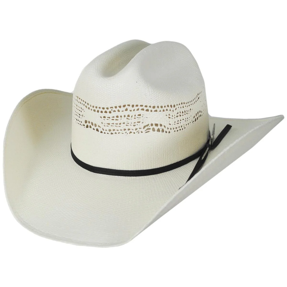 Longhorn Bangora Straw Western Hat