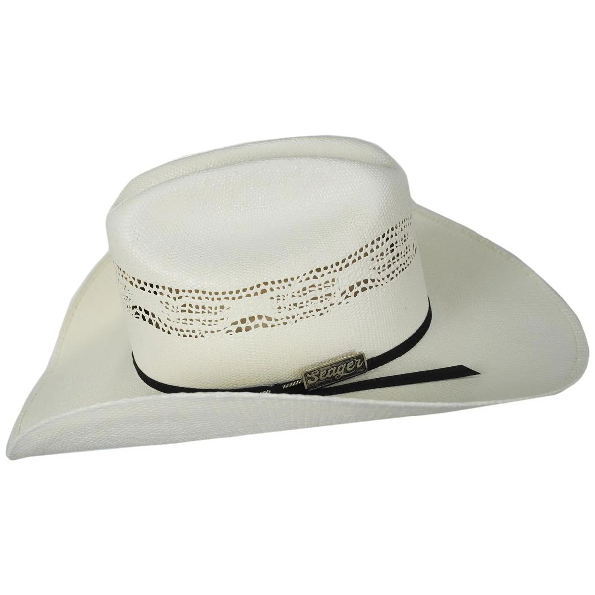 Longhorn Bangora Straw Western Hat - Image 4