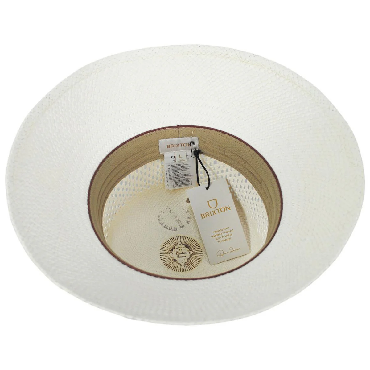 Lopez Vent Crown Panama Straw Sun Hat - Image 10