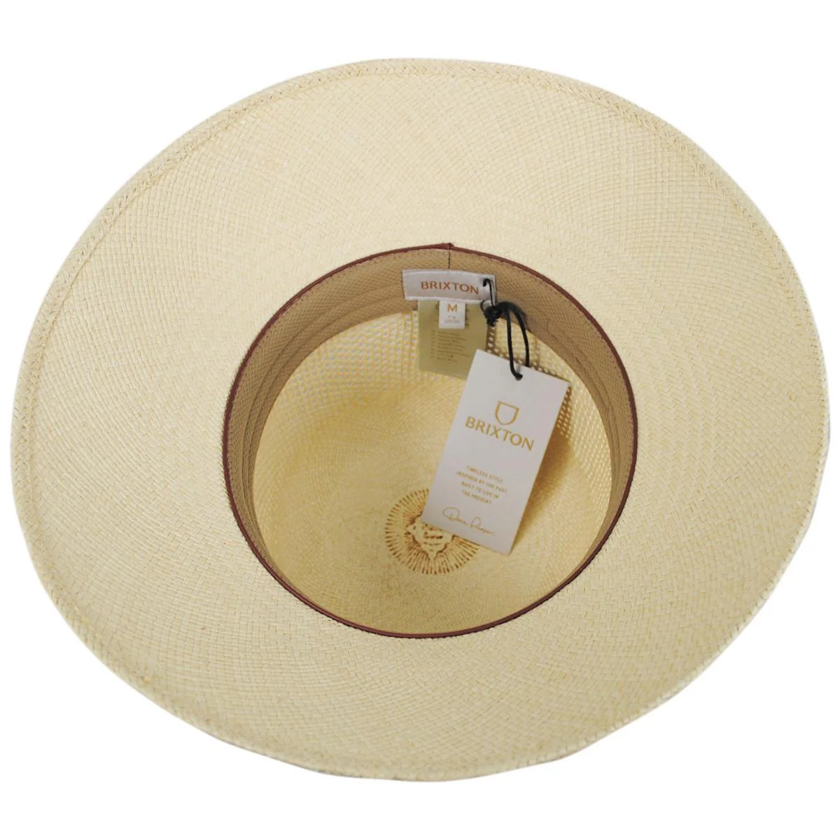 Lopez Vent Crown Panama Straw Sun Hat - Image 5