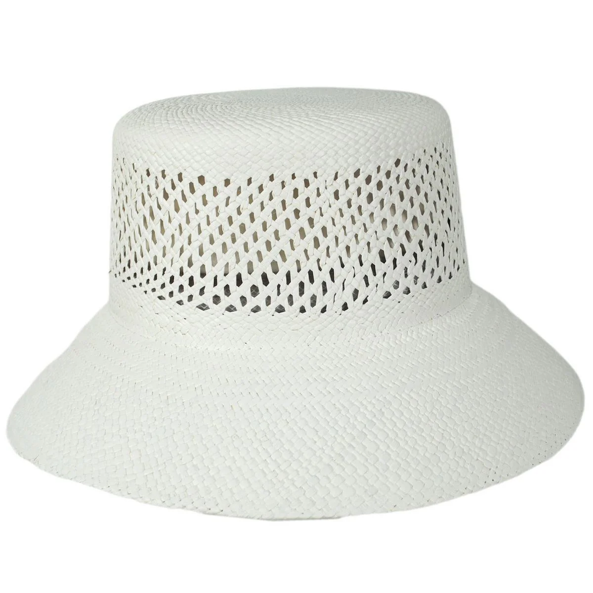 Lopez Vent Crown Panama Straw Sun Hat - Image 9