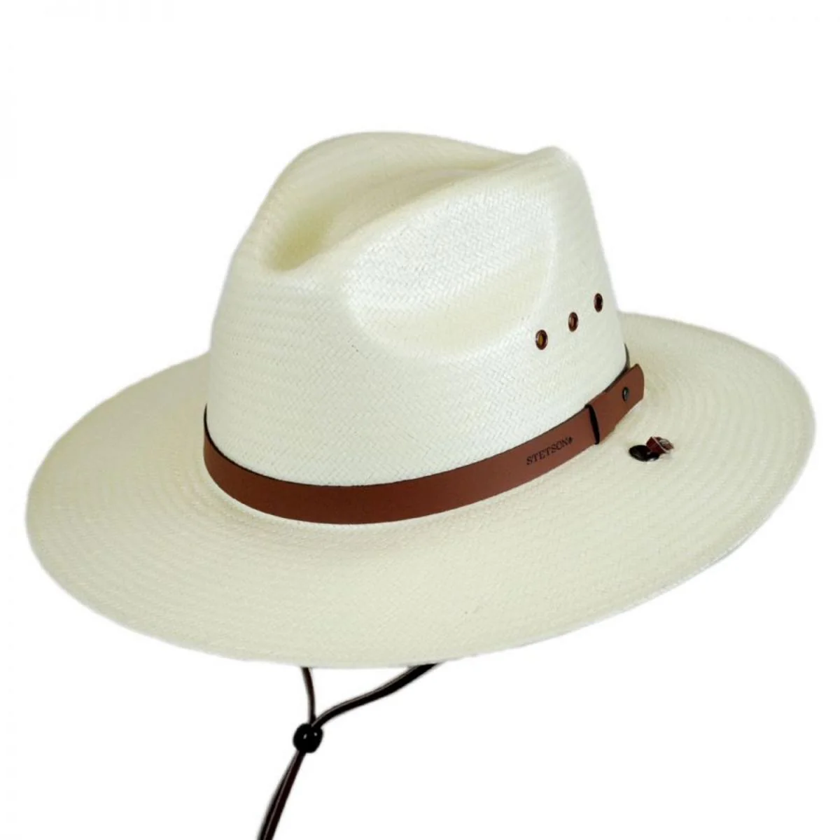 Los Alamos Toyo Straw Safari Fedora Hat