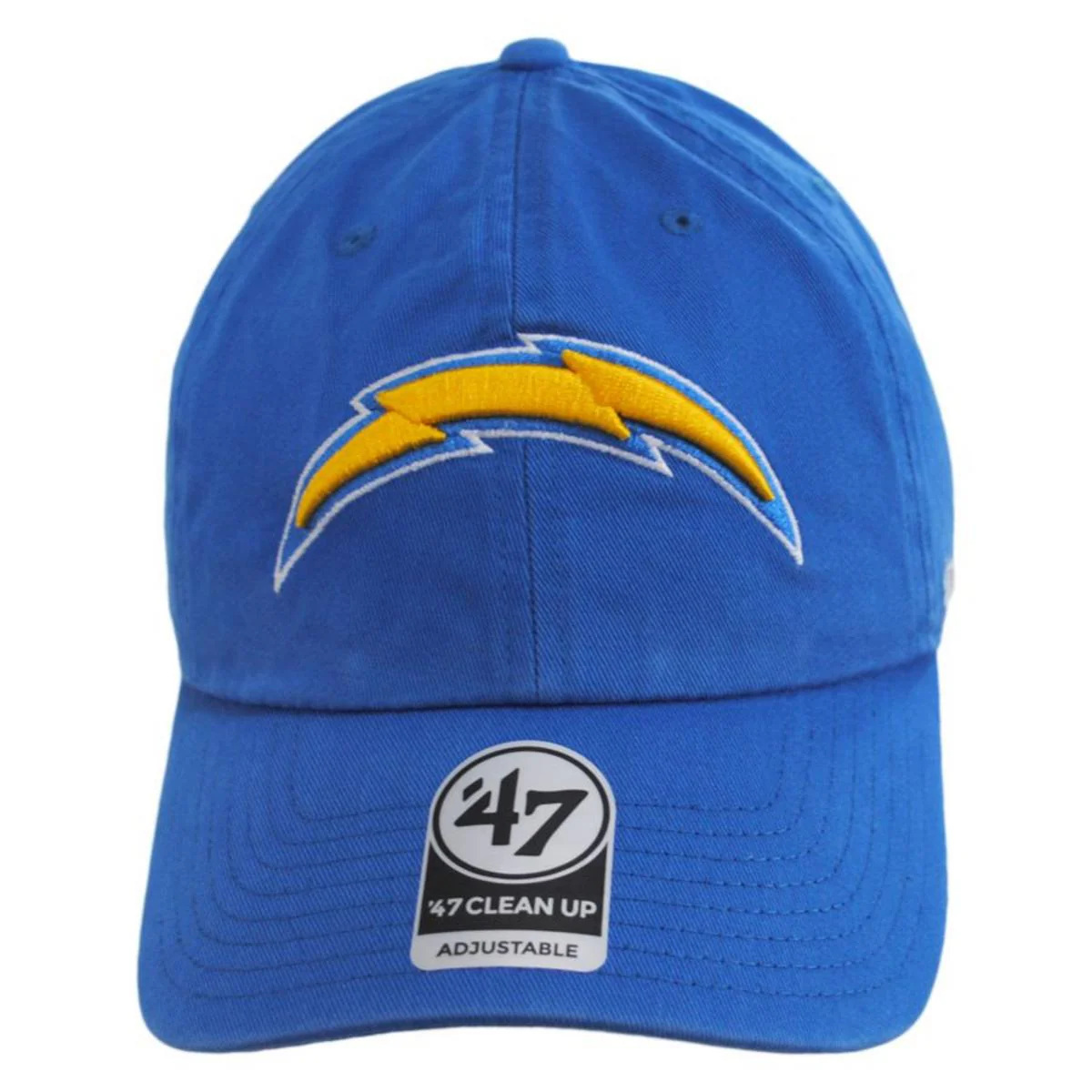 Los Angeles Chargers NFL Clean Up Strapback Baseball Cap Dad Hat - Image 3
