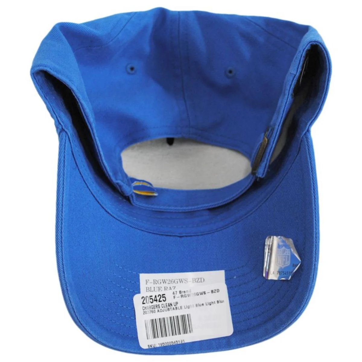Los Angeles Chargers NFL Clean Up Strapback Baseball Cap Dad Hat - Image 5