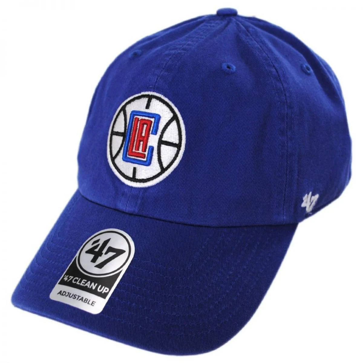 Los Angeles Clippers NBA Clean Up Strapback Baseball Cap Dad Hat - Image 3