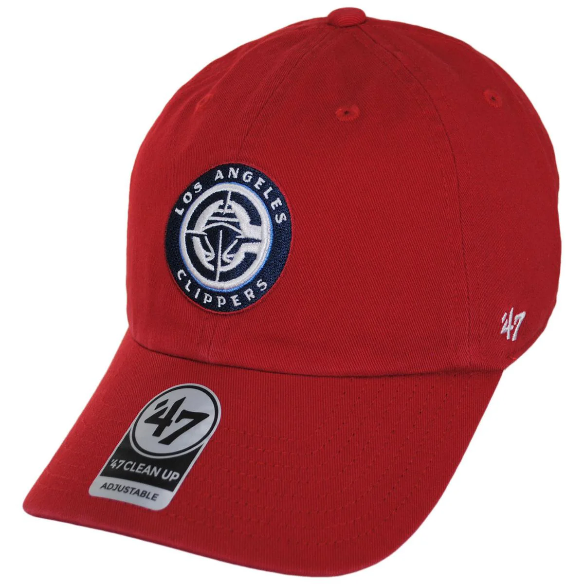 Los Angeles Clippers NBA Clean Up Strapback Baseball Cap Dad Hat II