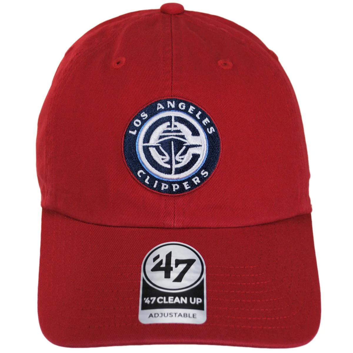 Los Angeles Clippers NBA Clean Up Strapback Baseball Cap Dad Hat II - Image 2
