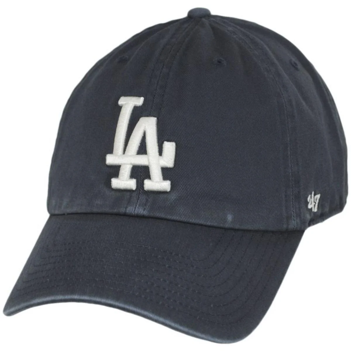 Los Angeles Dodgers MLB Clean Up Strapback Baseball Cap Dad Hat - Image 5