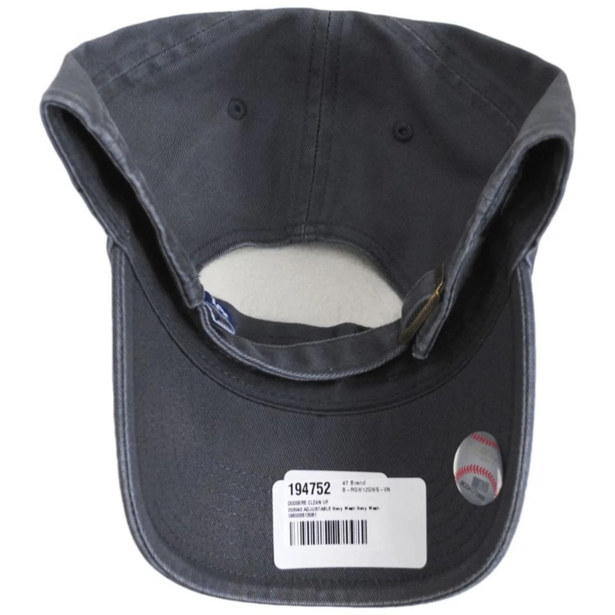 Los Angeles Dodgers MLB Clean Up Strapback Baseball Cap Dad Hat - Image 8