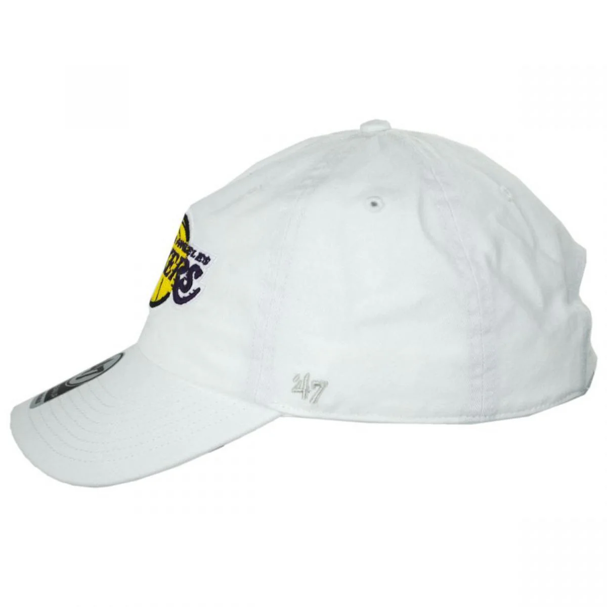Los Angeles Lakers NBA Clean Up Strapback Baseball Cap Dad Hat - Image 7