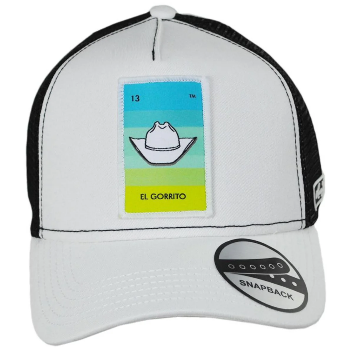 Loteria El Gorrito Snapback Trucker Baseball Cap - Image 2