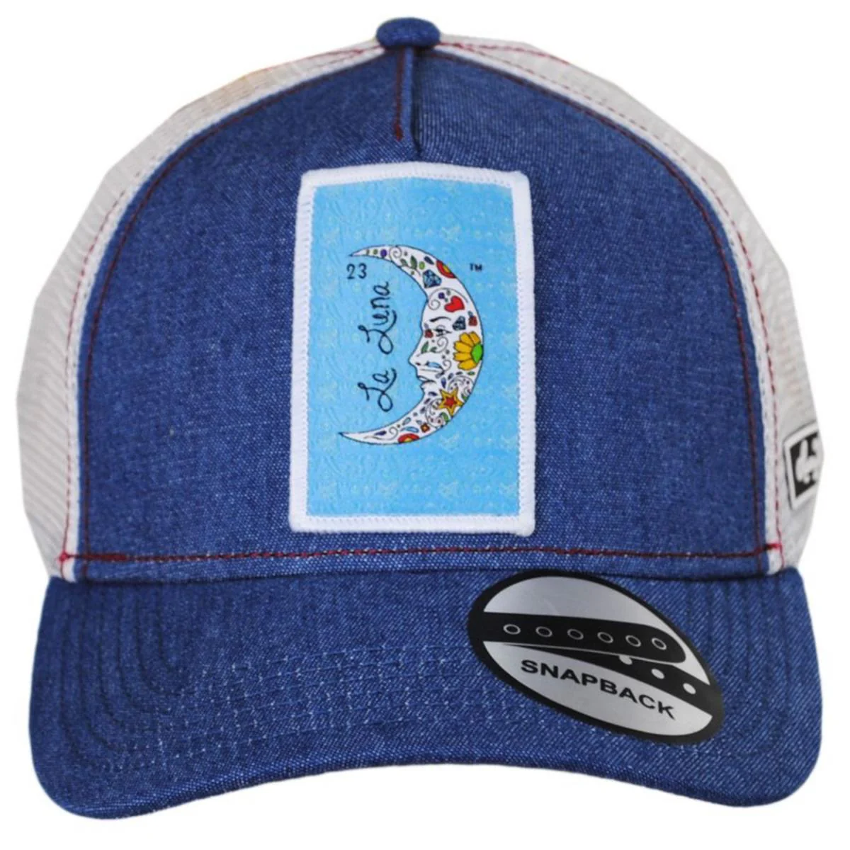 Loteria La Luna Snapback Trucker Baseball Cap - Image 2