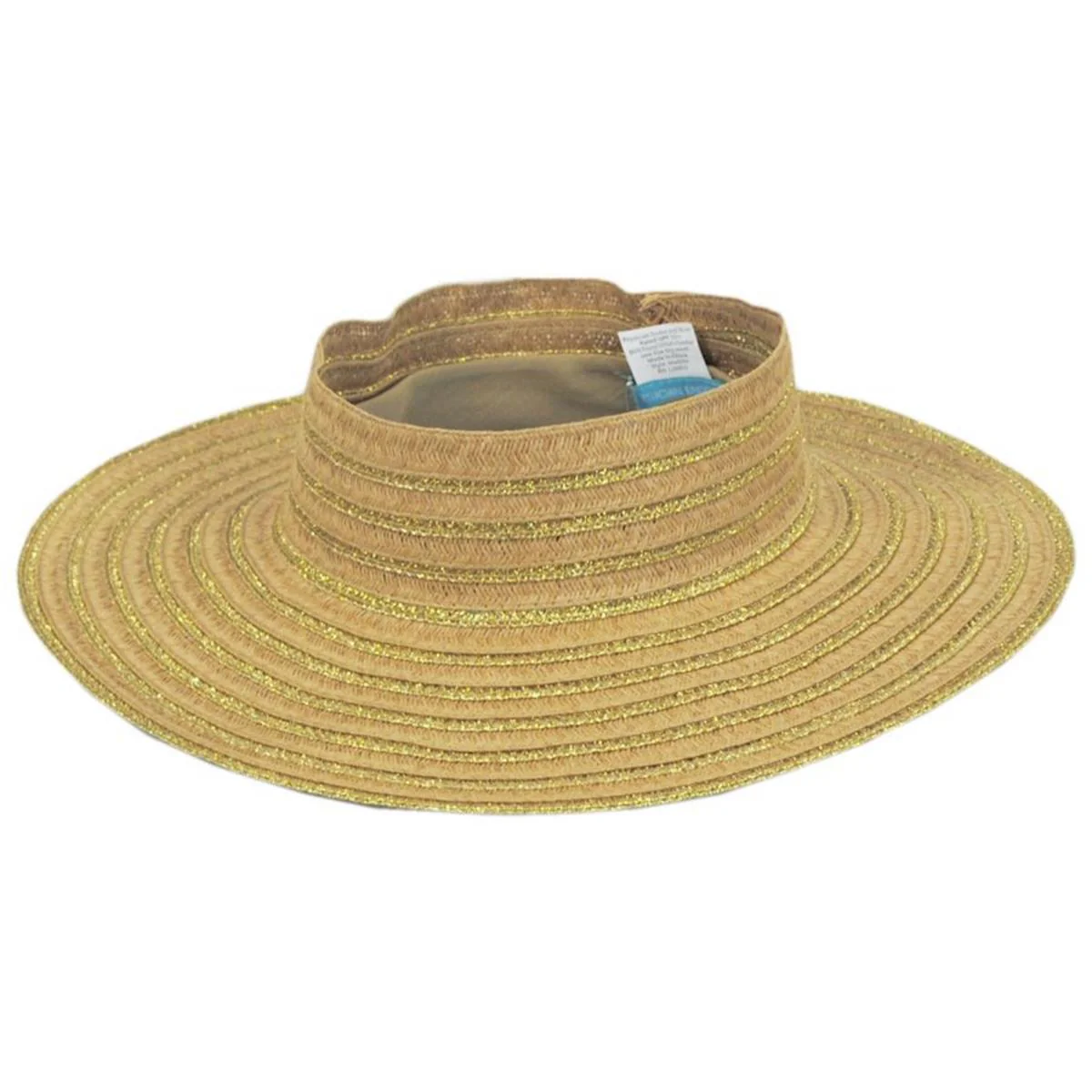 Maddie Toyo Straw Crownless Hat - Image 5