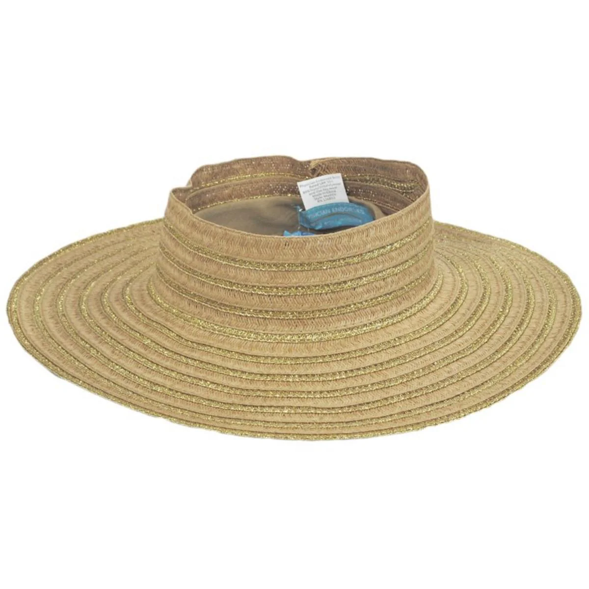 Maddie Toyo Straw Crownless Hat - Image 7