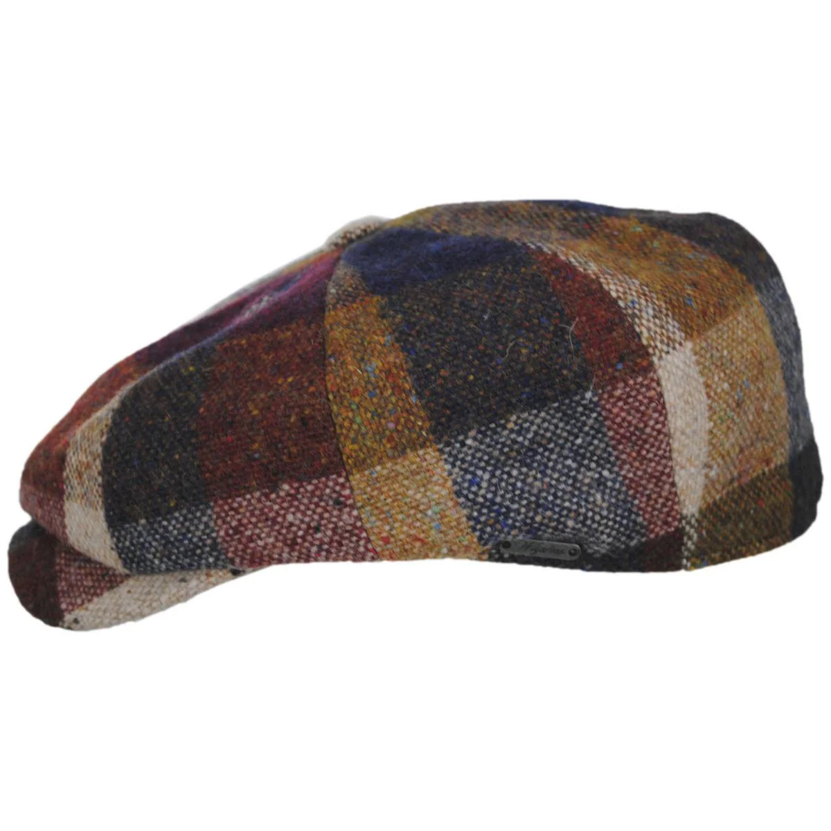 Magee Tweed Multi Check Newsboy Cap - Image 3