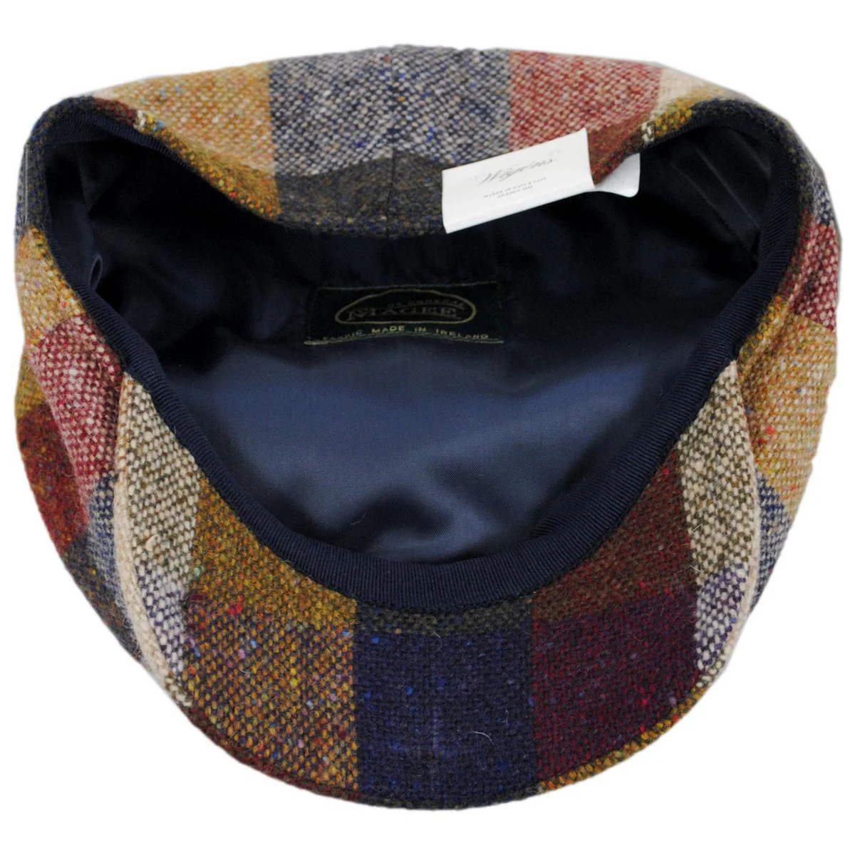 Magee Tweed Multi Check Newsboy Cap - Image 4