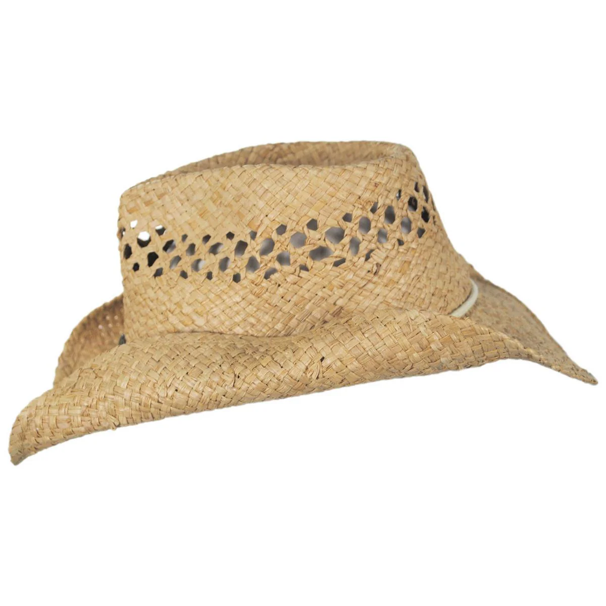 Maggie May Raffia Straw Western Hat - Image 5