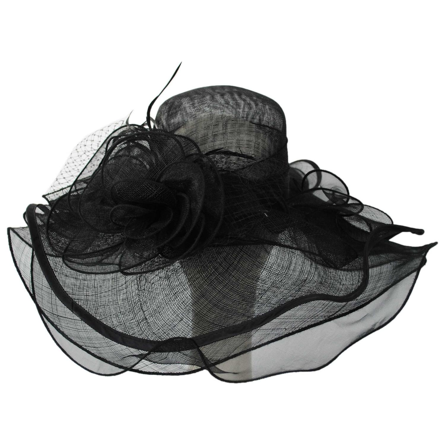 Magnolia Sinamay Straw Swinger Hat - Image 2