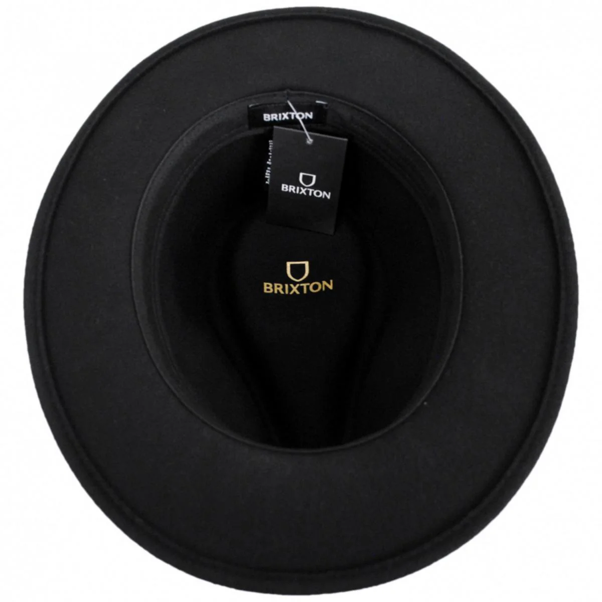 Messer Packable Wool Felt Fedora Hat - Black - Image 4