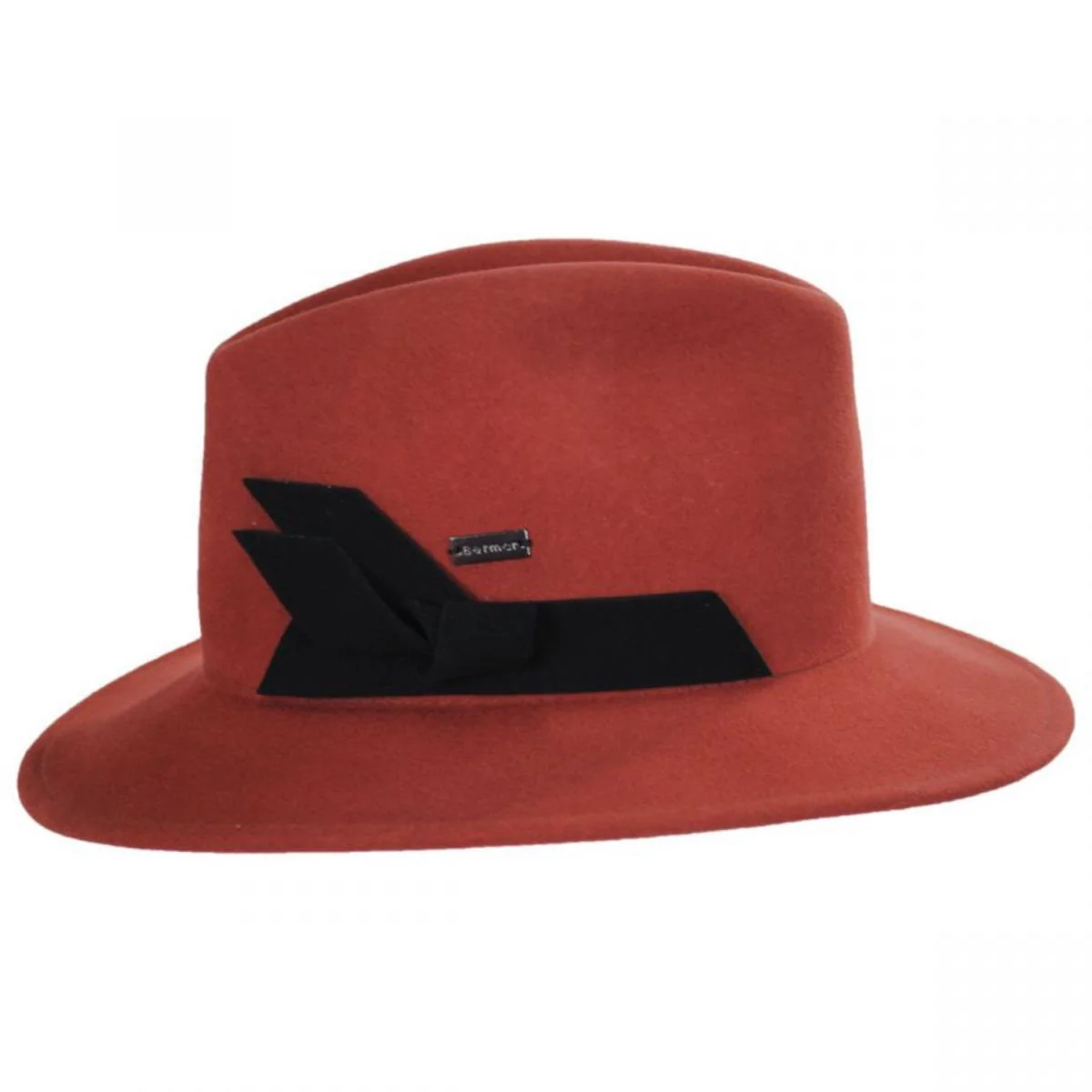 Michele Wool Felt Fedora Hat - Image 11