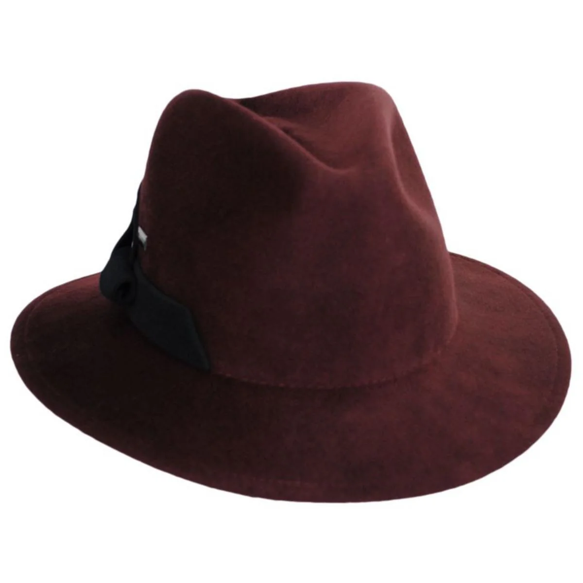 Michele Wool Felt Fedora Hat - Image 13