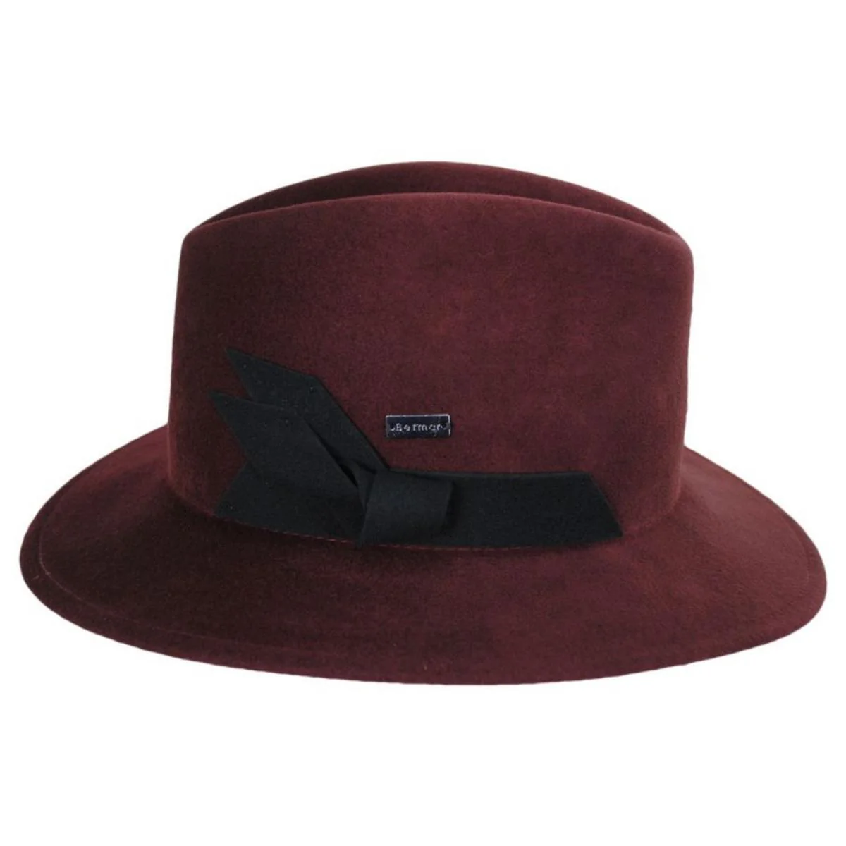 Michele Wool Felt Fedora Hat - Image 15