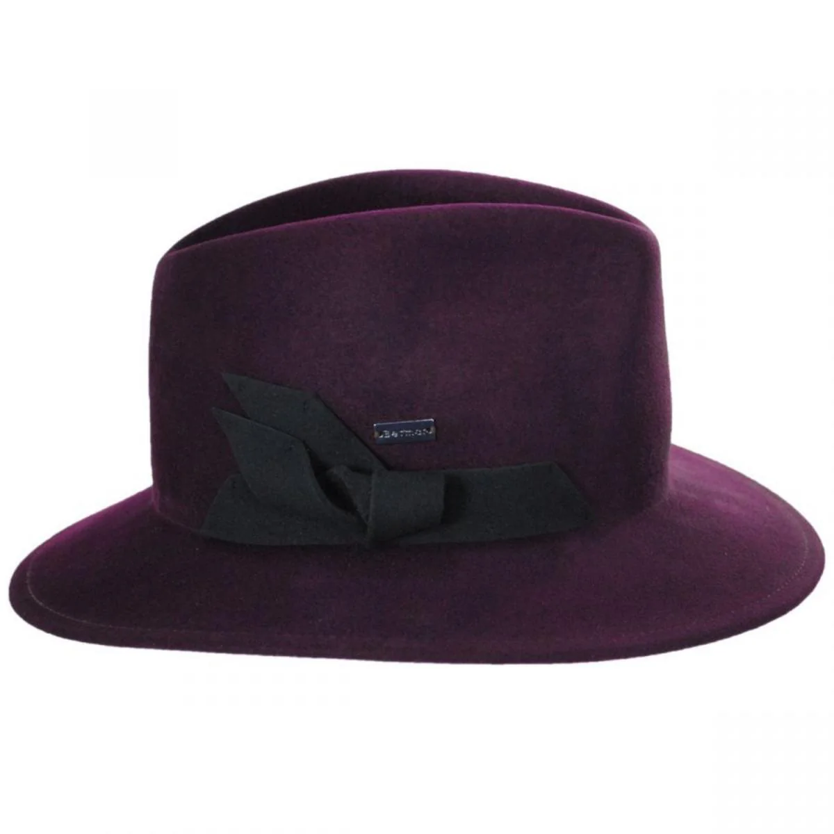 Michele Wool Felt Fedora Hat - Image 3